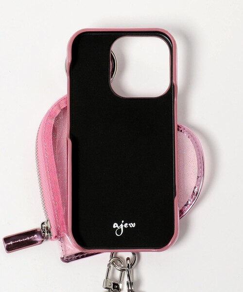 ajew（エジュー） スマホケース 「ajew」PVC HEART PLANET POCKET
