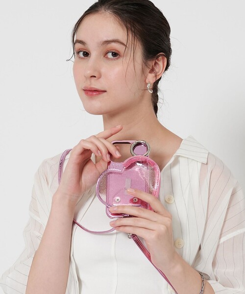 ajew（エジュー） スマホケース 「ajew」PVC HEART PLANET POCKET