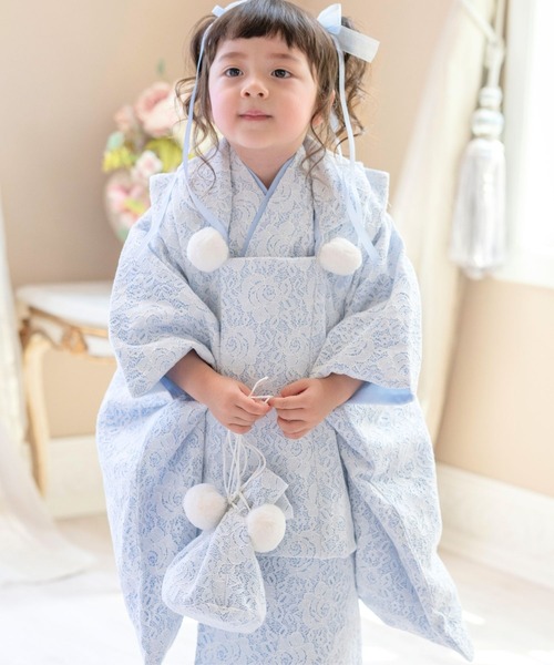 Catherine Cottage（キャサリンコテージ） 着物 七五三3点セット 被布