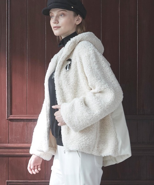 STUDIO PICONE（スタジオピッコーネ） コート アウター ブローチ付き