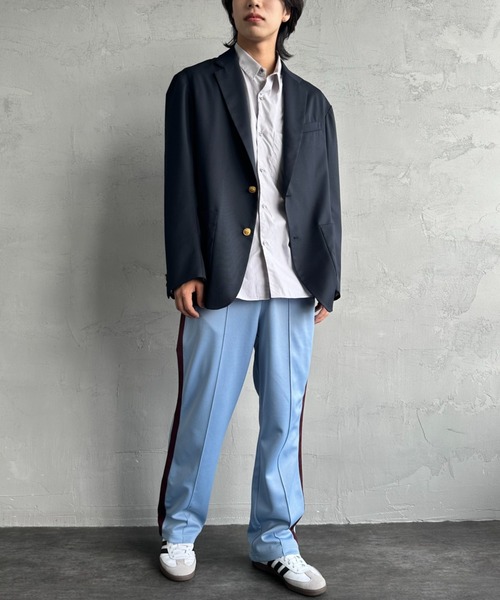 FRED PERRY（フレッドペリー） パンツ 別注 配色ライン トラックパンツ