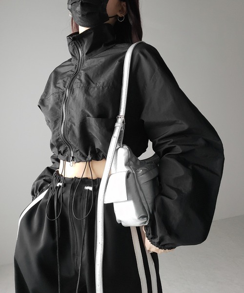 me+em select（ミームセレクト） ブルゾン アウター 「 裾が絞れる