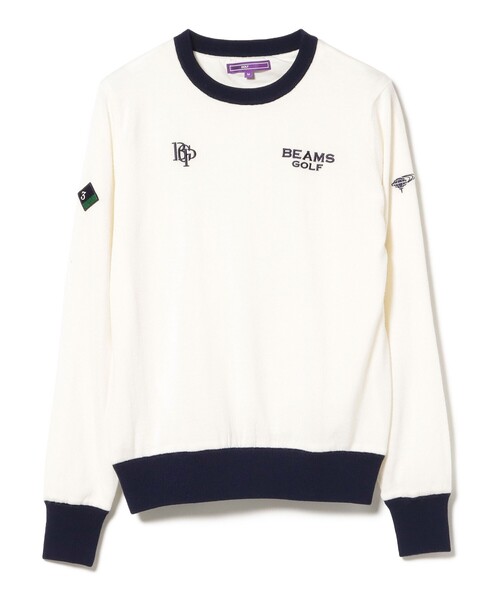BEAMS GOLF（ビームス ゴルフ） ニット セーター 「WOMEN」PURPLE