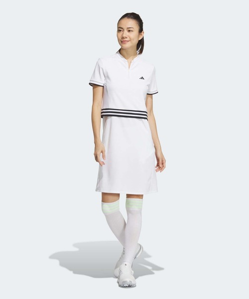 adidas（アディダス） ワンピース 3ストライプス レイヤードライク