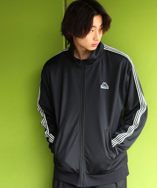 Kappa（カッパ） ジャージブルゾン M ネイビー メンズ : ZOZOTOWN