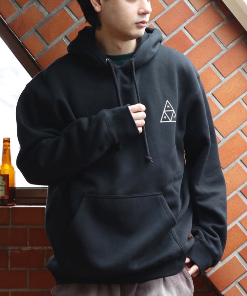 HUF（ハフ） パーカー ロゴプルオーバーフーディー メンズ レディース