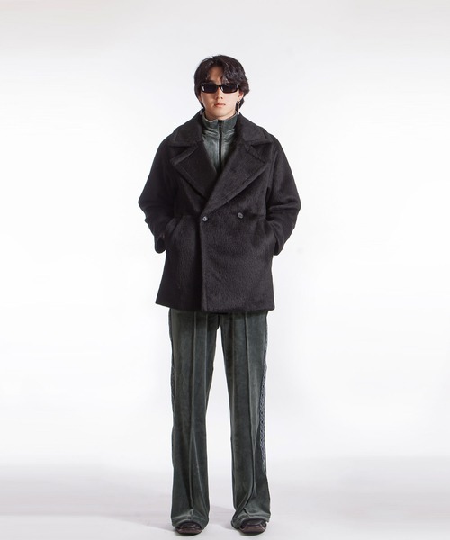 ZIP FIVE -White Line- ブルゾン アウター 「White Line」 90s ベロア