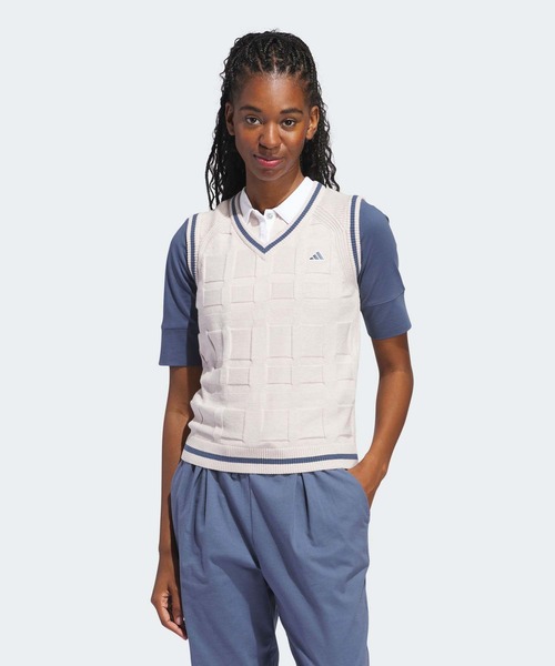 adidas（アディダス） ベスト ジレ GO-TO ウィンドペン Vネックベスト