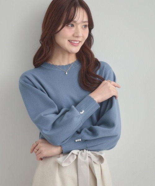 Couture Brooch（クチュール ブローチ） ニット セーター 「洗える