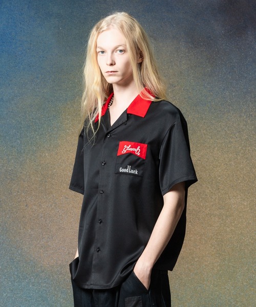 glamb（グラム） シャツ Good Luck Bowling Shirt / グッドラック