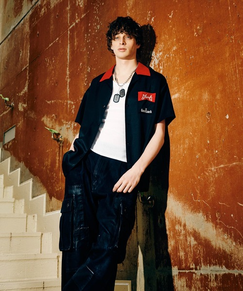 glamb（グラム） シャツ Good Luck Bowling Shirt / グッドラック