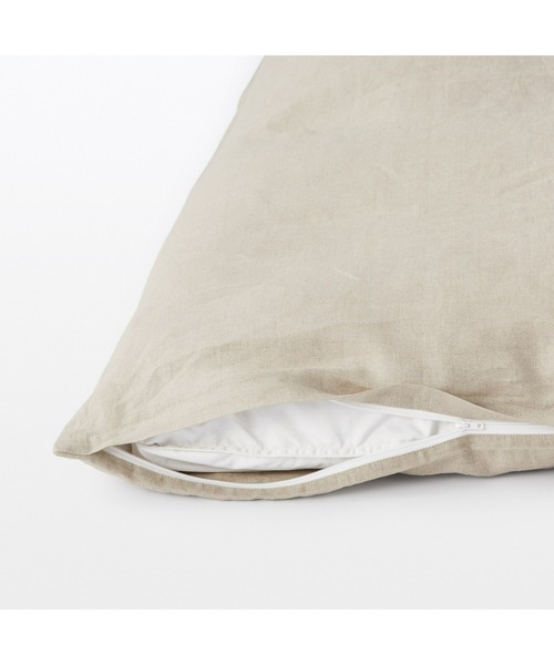 無印良品（MUJI） ベッド 寝具 麻平織 掛ふとんカバー・S 150