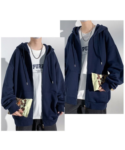 Ressaca（レサーカ） パーカー オーバーサイズフード付きスウェット