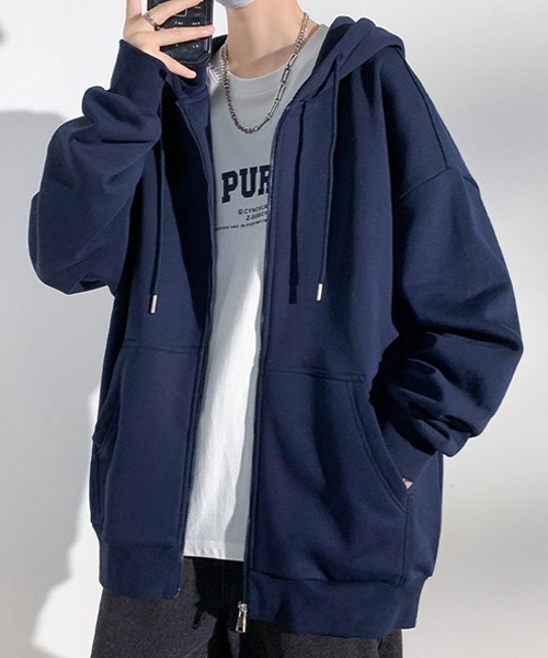 Ressaca（レサーカ） パーカー オーバーサイズフード付きスウェット