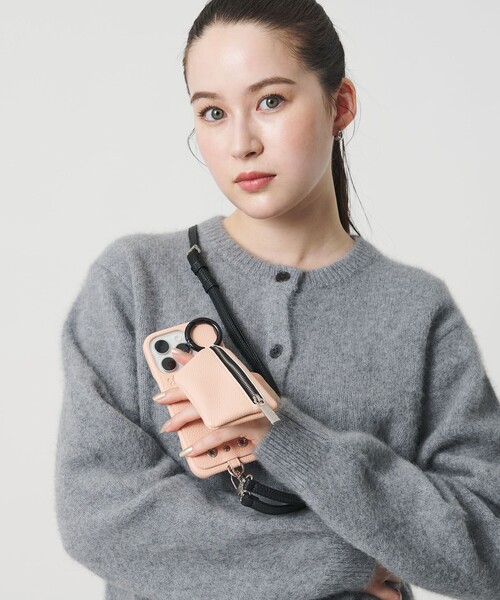 ajew（エジュー） スマホケース 「ajew」CADENAS ストラップ