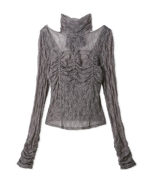 Chacott（チャコット） tシャツ 「Chacott」レースシアーTOPS