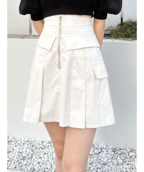 MERCURYDUO（マーキュリーデュオ） スカート タフタコルセットミニスカ