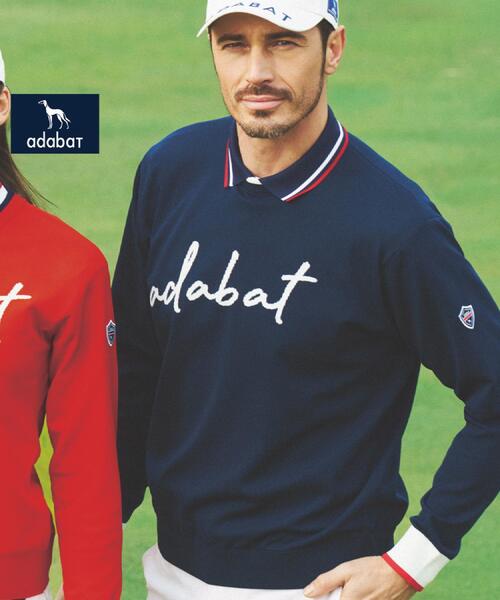 adabat（アダバット） セーター ニット 「新レーベル ADABAT NAVY