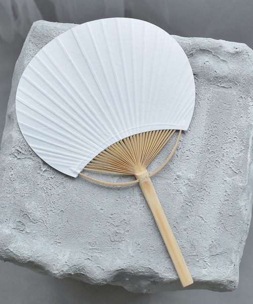 utatane 扇子 うちわ 竹うちわ utatane×有松絞り 日本製 : ZOZOTOWN