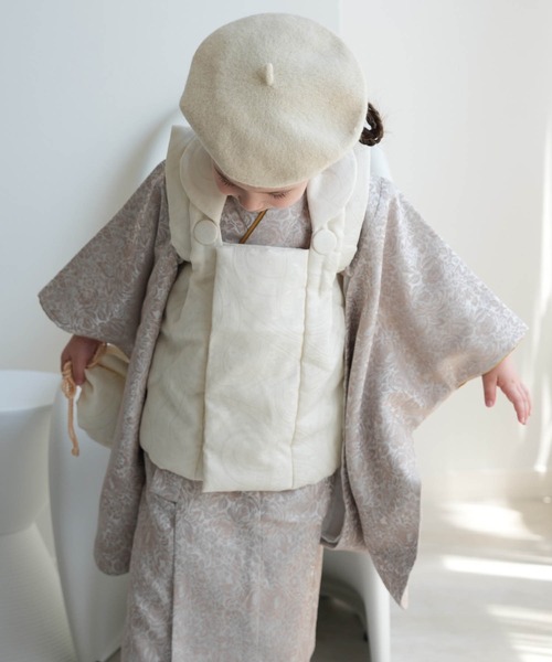 utatane 着物 七五三3歳用被布コートセット 女の子 ひよこ商店