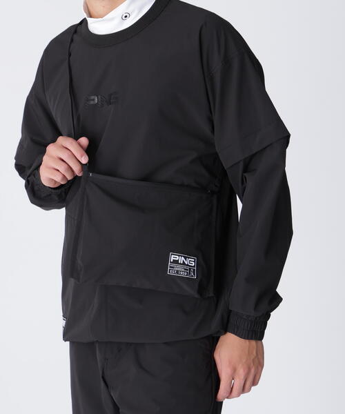 PING（ピン） ブルゾン アウター 「PING APPAREL」2WAYスニード