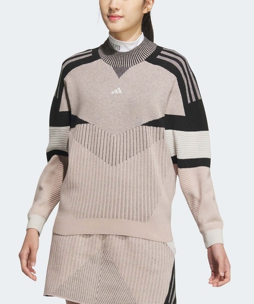 adidas（アディダス） ニット セーター アーカイブグラフィック モック