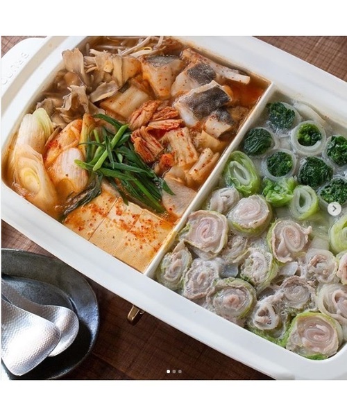 BRUNO（ブルーノ） ホットプレートグランデ用仕切り鍋 : ZOZOTOWN