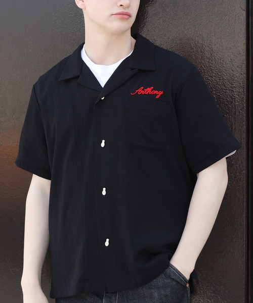 HOUSTON（ヒューストン） シャツ ボーリングシャツ(SKATE) メンズ