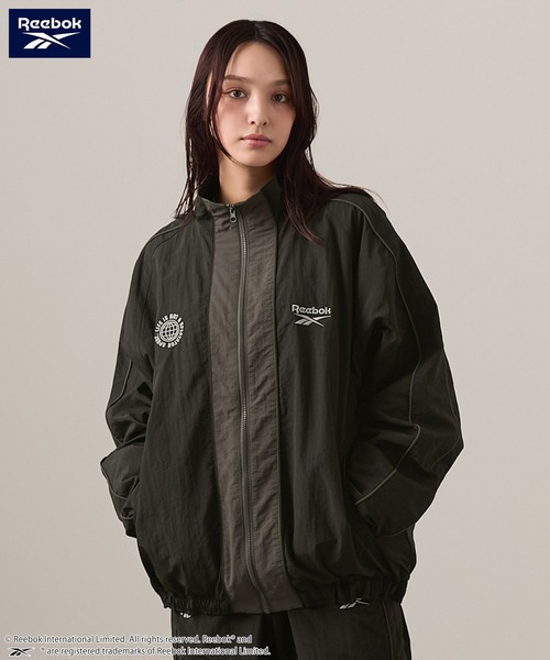 Reebok（リーボック） ブルゾン アウター 別注 ロゴ刺繍 オーバー