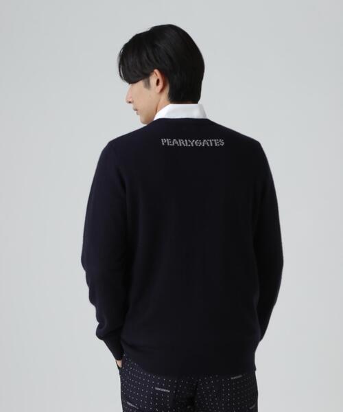 PEARLY GATES（パーリーゲイツ） セーター ニット 12G部分ジャガード