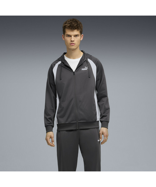 PUMA（プーマ） ジャージ メンズ フーデッド ポリ スーツ 上下セット