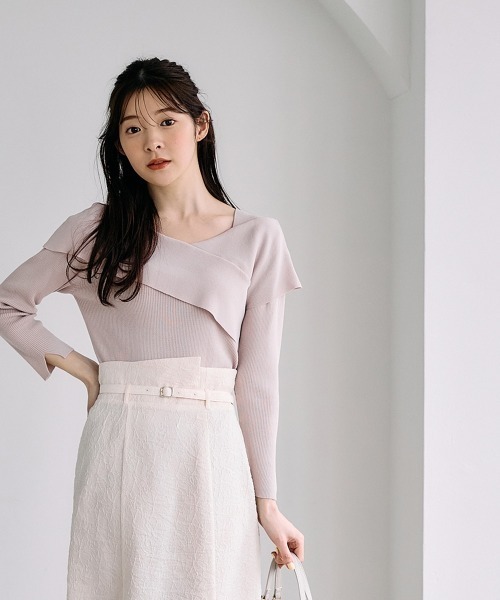 12Twelve Agenda（トゥエルブ アジェンダ） ニット セーター クロス