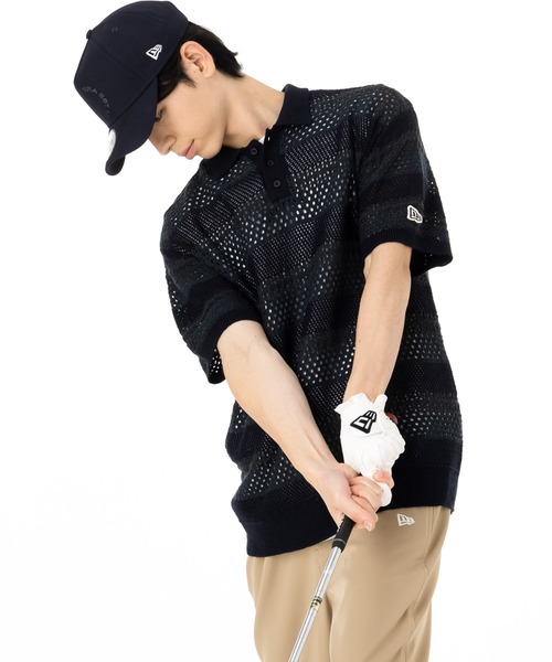 NEW ERA（ニューエラ） ポロシャツ ゴルフ 半袖ポロシャツ サマー
