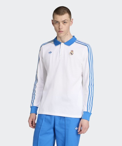 adidas（アディダス） ポロシャツ レアル・マドリード テラス アイコン