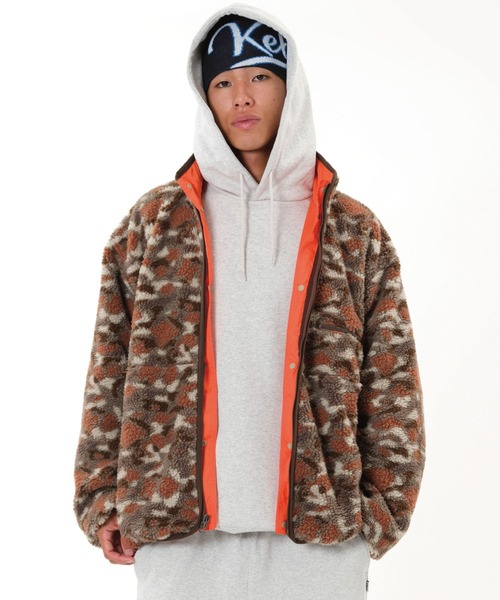 KEBOZ（ケボズ） コート ジャケット CAMO BOA / NYLON REVERSIBLE