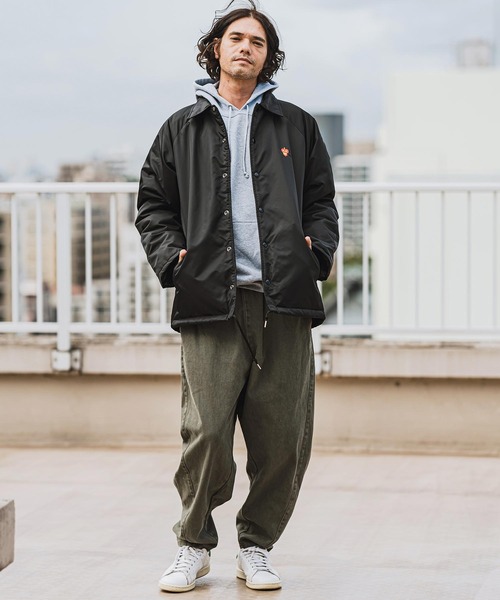 CAMBIO（カンビオ） ナイロンジャケット mj10319- Skull×Appleワン