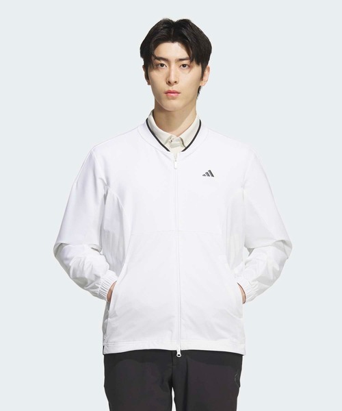 adidas（アディダス） ナイロンジャケット 防風フルジップジャケット