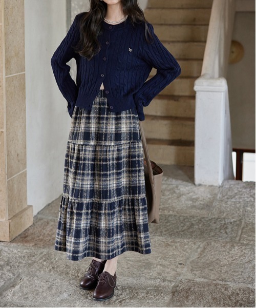 gossip!ロサンゼルス スカート ヴィンテージスタイル チェック柄