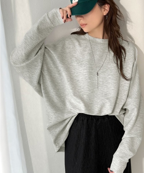 Java トレーナー スウェット 「JaVaジャバ コラボ」上品な抜け感と艶感