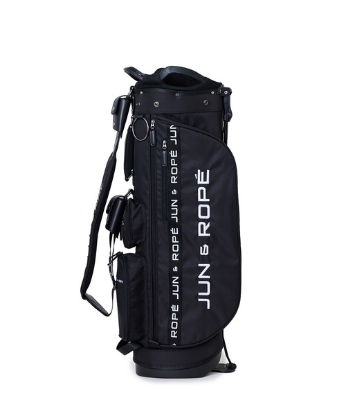JUN&ROPE'（ジュンアンドロペ） ゴルフ ロゴテープキャディバッグ