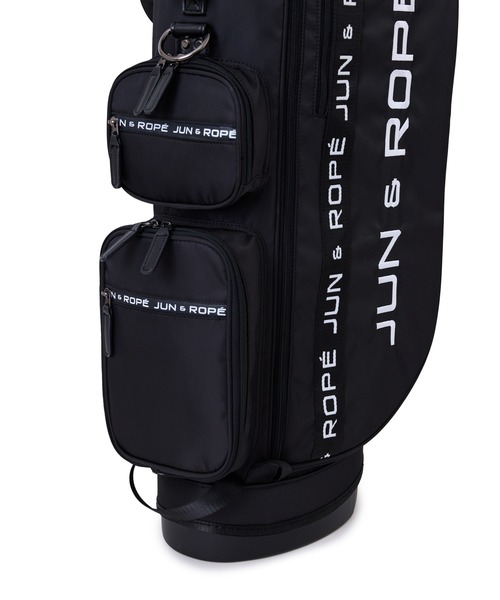 JUN&ROPE'（ジュンアンドロペ） ゴルフ ロゴテープキャディバッグ