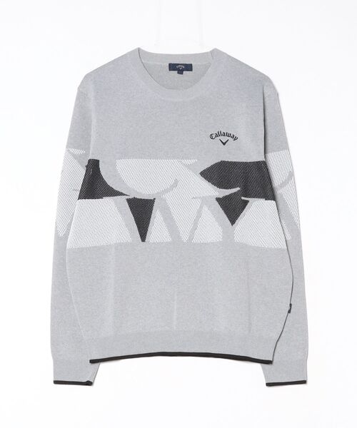 Callaway（キャロウェイ） セーター ニット ロゴジャカードクルー