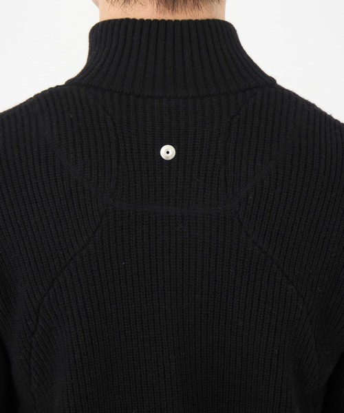 CONZ セーター ニット STAND FULL ZIP KNIT メンズ : ZOZOTOWN Yahoo