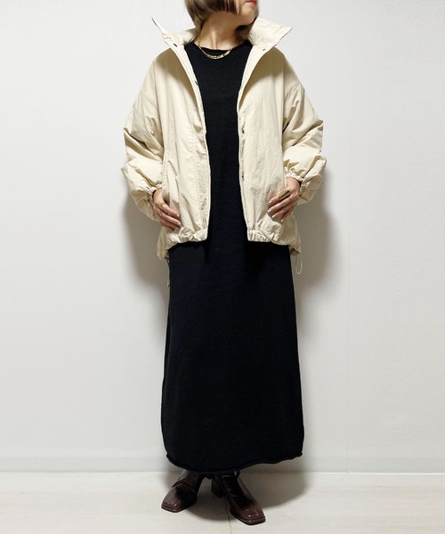 Fizz（フィズ） ブルゾン アウター ハイネック中綿ブルゾン レディース