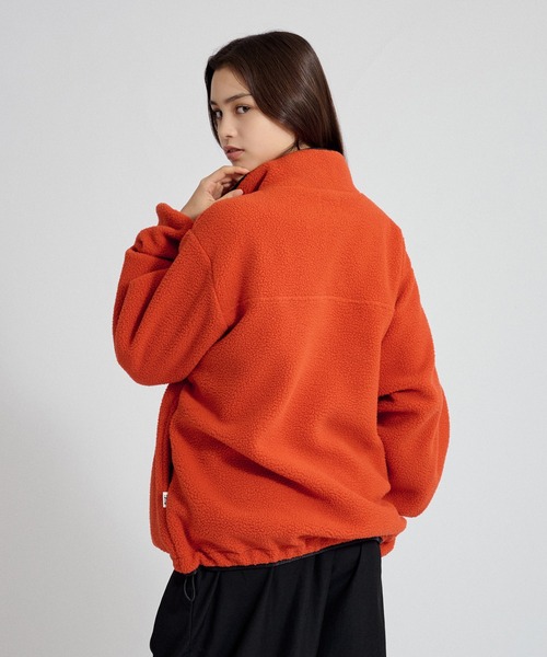 WETTEMPT HALF ZIP BOA FLEECE PULLOVER / ハーフジップボアフリース