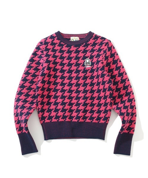 MARK&LONA（マークアンドロナ） ニット セーター Ever Dogtooth Shorty