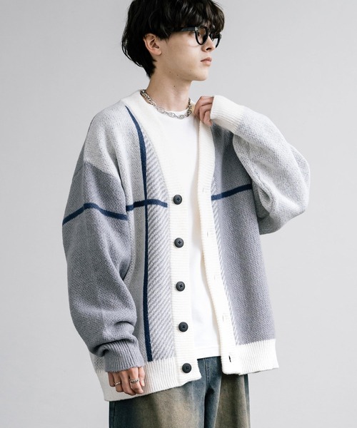 Rocky Monroe（ロッキーモンロー） カーディガン オーバーサイズ 7G