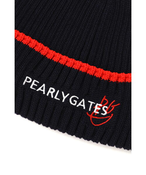 PEARLY GATES（パーリーゲイツ） ニット帽 ニットキャップ 「PEARLY