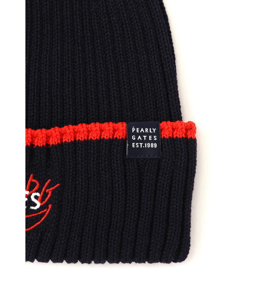 PEARLY GATES（パーリーゲイツ） ニット帽 ニットキャップ 「PEARLY