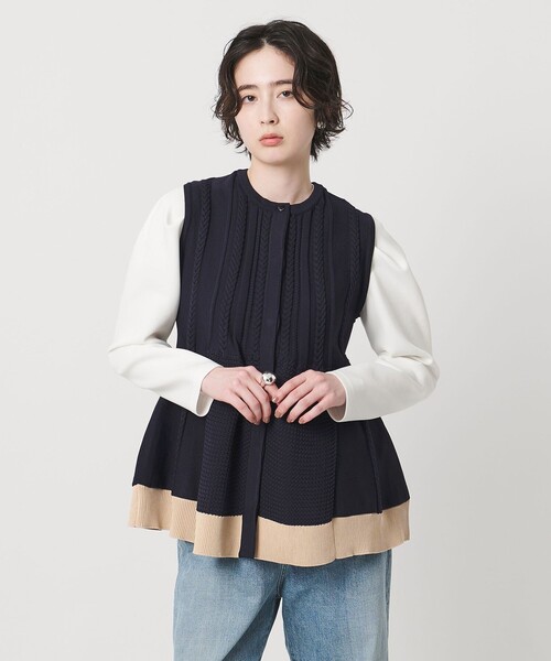 UNITED ARROWS（ユナイテッドアローズ） ベスト ジレ ケーブル